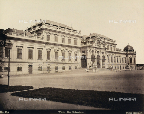AVQ-A-001092-0010 - Belvedere in Vienna - Date of photography: 1880 - Alinari Archives, Florence