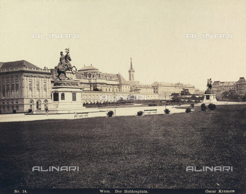 AVQ-A-001092-0013 - Heldenplatz in Vienna - Date of photography: 1880 - Alinari Archives, Florence