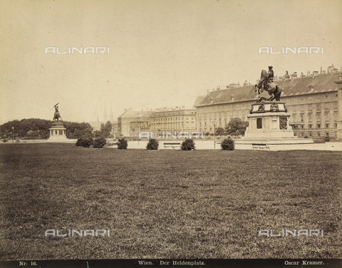 AVQ-A-001092-0014 - Heldenplatz in Vienna - Date of photography: 1880 - Alinari Archives, Florence