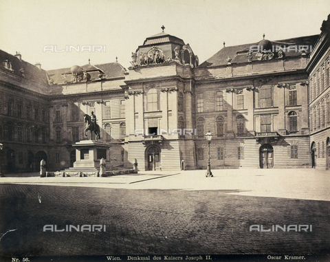 AVQ-A-001092-0016 - Monument to Kaiser Josef II, Vienna - Date of photography: 1880 - Alinari Archives, Florence
