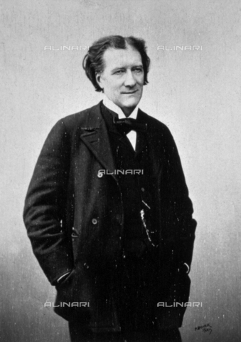 AVQ-A-001391-0311 - Half-length portrait of the French playwright Victorien Sardou - Date of photography: 1870-1880 ca. - Alinari Archives, Florence