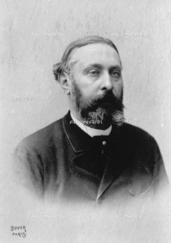 AVQ-A-001391-0316 - Half-length portrait of the French poet Sully-Prudhomme - Date of photography: 1885-1895 ca. - Alinari Archives, Florence