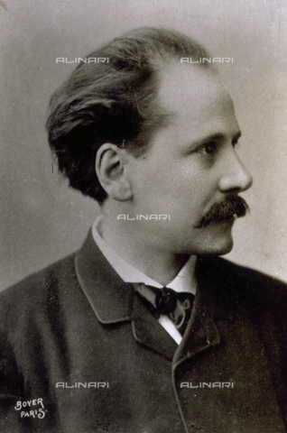 AVQ-A-001391-0340 - Half-length portrait of the famous French composer Jules Massenet - Date of photography: 1880-1890 ca. - Alinari Archives, Florence