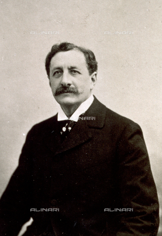 AVQ-A-001391-0419 - Portrait of the famous French architect Charles Garnier - Date of photography: 1875-1885 ca. - Alinari Archives, Florence
