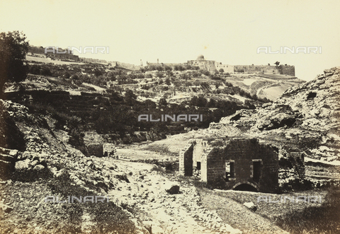 AVQ-A-001437-0034 - "Egypt and Palestine": view of Jerusalem - Date of photography: 1857 - Alinari Archives, Florence