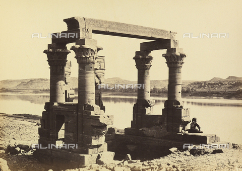 AVQ-A-001437-0041 - "Egypt and Palestine": ruins of the temple of Wady Kardassy, Nubia - Date of photography: 1857 - Alinari Archives, Florence