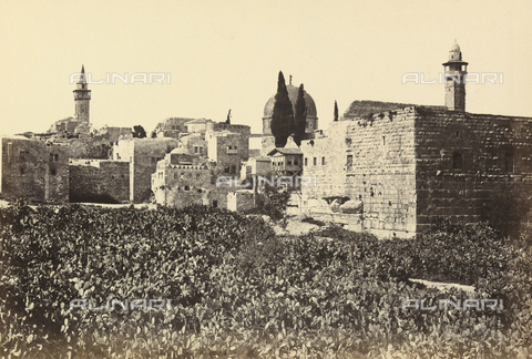 AVQ-A-001437-0059 - "Egypt and Palestine": the city of Ramallah, Palestine - Date of photography: 1857 - Alinari Archives, Florence