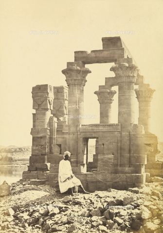 AVQ-A-001437-0074 - "Egypt and Palestine": ruins of the temple of Wady Kardassy, Nubia - Date of photography: 1857 - Alinari Archives, Florence