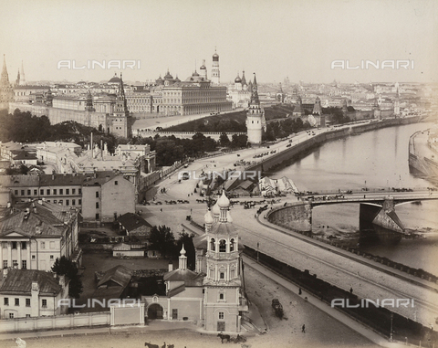 AVQ-A-001446-0002 - 'Souvenir de Moscou'. The Kremlin in Moscow - Date of photography: 1880 ca. - Alinari Archives, Florence