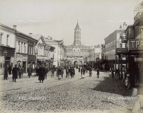 AVQ-A-001446-0020 - An avenue in Moscow - Date of photography: 1880 ca. - Alinari Archives, Florence