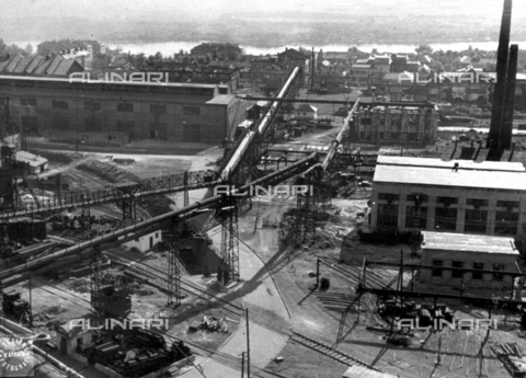 AVQ-A-001479-0060 - Panorama of the industrial city of Gomel in Russia, taken by an Italian soldier during the offensive of 1942-43 - Date of photography: 01-03/1943 - Alinari Archives, Florence