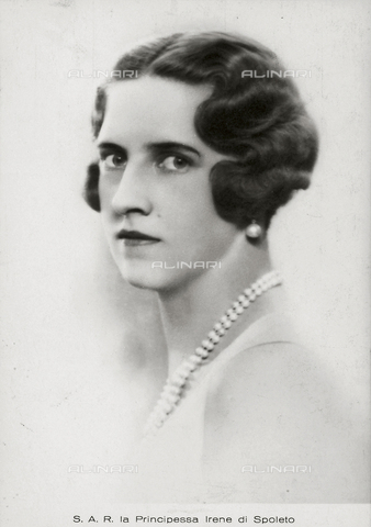AVQ-A-001519-0104 - Irene di Grecia, Princess of Spoleto - Date of photography: 1925 ca. - Alinari Archives, Florence