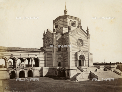AVQ-A-001547-0025 - The Famedio of the Cimitero Monumentale in Milan - Date of photography: 1885 ca. - Alinari Archives, Florence