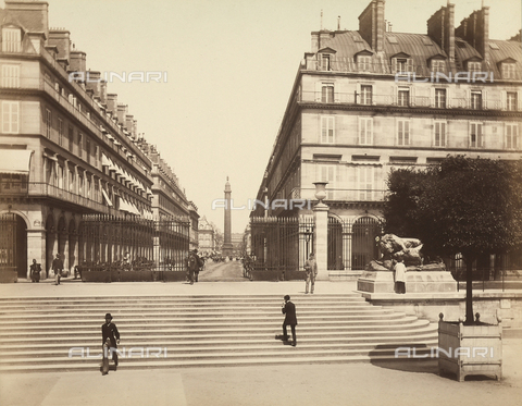 AVQ-A-001769-0003 - Rue de Castiglione, Paris - Date of photography: 1890 ca. - Alinari Archives, Florence