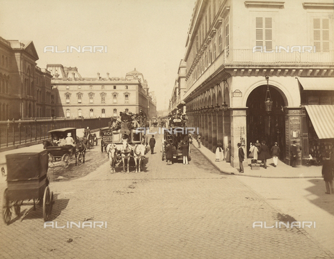 AVQ-A-001769-0004 - Rue de Rivoli, Paris - Date of photography: 1890 ca. - Alinari Archives, Florence