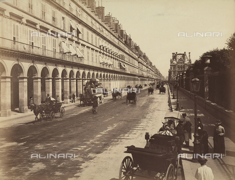AVQ-A-001769-0006 - Paris: "rue de Rivoli" - Date of photography: 1890 ca. - Alinari Archives, Florence