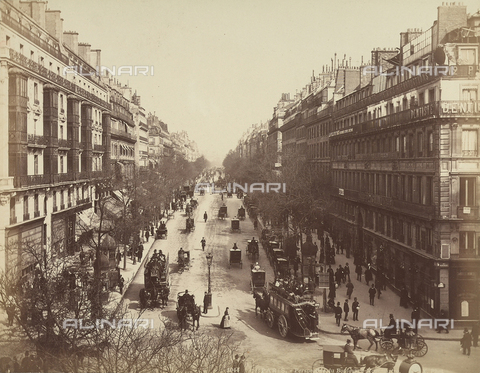 AVQ-A-001769-0010 - Boulevard Montmatre, Paris - Date of photography: 1890 ca. - Alinari Archives, Florence