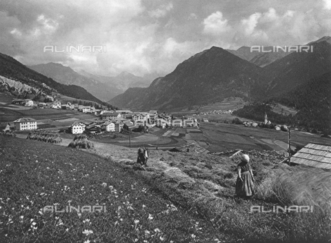 AVQ-A-001889-0017 - Vigo di Fassa in the Dolomites - Date of photography: 1925-1930 ca. - Alinari Archives, Florence