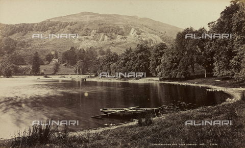 AVQ-A-002803-0015 - Album "Voyage en Ecosse Septembre 1880": Lomond lake in Scotland - Date of photography: 18/09/1880 - Alinari Archives, Florence