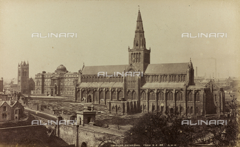 AVQ-A-002803-0018 - Album "Voyage en Ecosse Septembre 1880": View of Glasgow Cathedral - Date of photography: 19/09/1880 - Alinari Archives, Florence