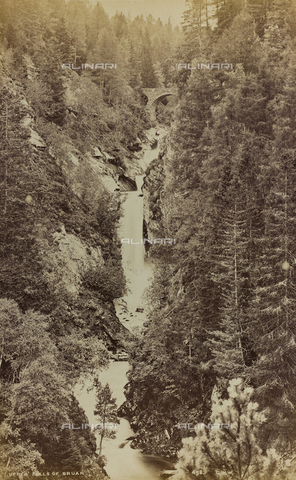 AVQ-A-002803-0028 - Album "Voyage en Ecosse Septembre 1880": The falls of Bruar at Blair Atholl in Scotland - Date of photography: 24/09/1880 - Alinari Archives, Florence