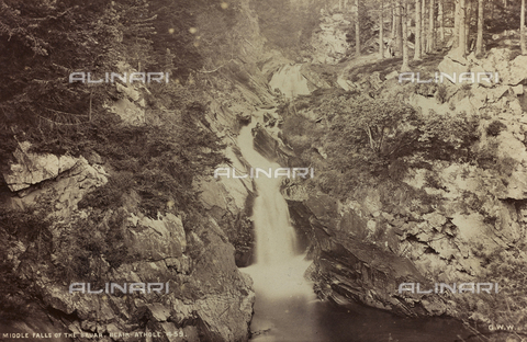AVQ-A-002803-0030 - Album "Voyage en Ecosse Septembre 1880": The falls of Bruar at Blair Atholl in Scotland - Date of photography: 24/09/1880 - Alinari Archives, Florence