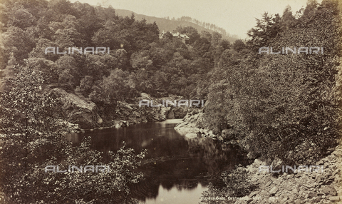 AVQ-A-002803-0031 - Album "Voyage en Ecosse Septembre 1880": Pond near Killiercrankie in Scotland - Date of photography: 25/09/1880 - Alinari Archives, Florence