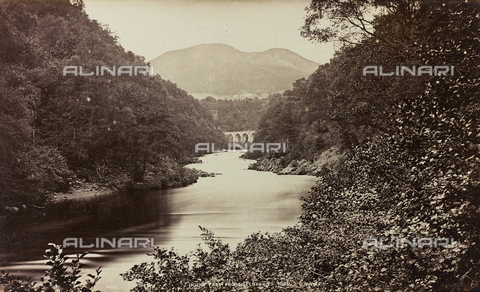 AVQ-A-002803-0034 - Album "Voyage en Ecosse Septembre 1880": River Garry in Killiercrankie in Scotland - Date of photography: 25/09/1880 - Alinari Archives, Florence