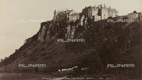 AVQ-A-002803-0035 - Album "Voyage en Ecosse Septembre 1880": View of Stirling Castle in Scotland - Date of photography: 25/09/1880 - Alinari Archives, Florence