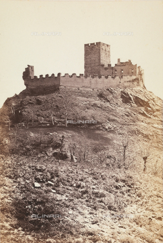 AVQ-A-002868-0009 - The castle of Cly in Saint Denis, Valle d'Aosta - Date of photography: 1865 - 1868 - Alinari Archives, Florence