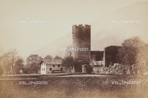AVQ-A-002868-0027 - The Bramafan tower, Aosta - Date of photography: 1865 - 1868 - Alinari Archives, Florence