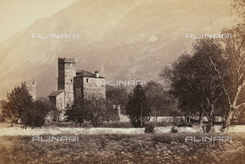 AVQ-A-002868-0028 - Lebbroso tower, Aosta - Date of photography: 1865 - 1868 - Alinari Archives, Florence