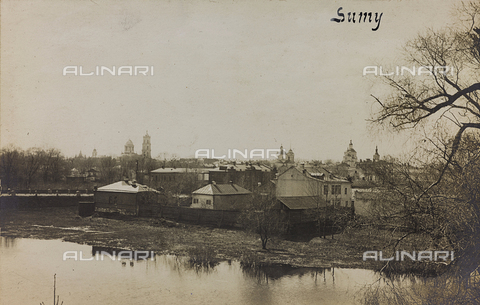 AVQ-A-002988-0083 - First World War: the 'Ukraine in the years 1914-1916 during the invasion of the German army. View of Sumy - Date of photography: 1914-1916 - Alinari Archives, Florence