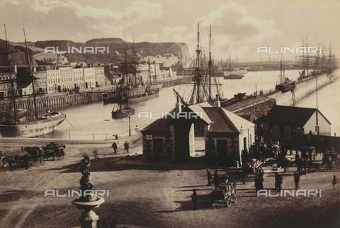 AVQ-A-003128-0155 - The port of Jersey in the United States of America - Date of photography: 1890 ca. - Alinari Archives, Florence