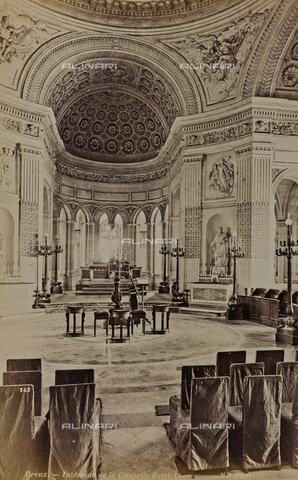 AVQ-A-003173-0045 - Interno della Cappella Reale di San Luigi ( Chapelle royale Saint-Louis), Dreux - Data dello scatto: 1880-1890 - Archivi Alinari, Firenze