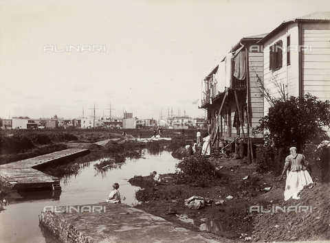 AVQ-A-003264-0020 - The Boca quarter of Buenos Aires - Date of photography: 1900 - Alinari Archives, Florence