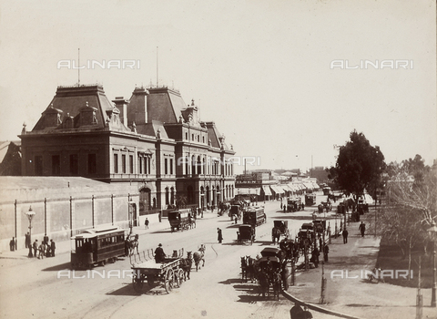AVQ-A-003264-0024 - Buenos Aires railway station - Date of photography: 1900 - Alinari Archives, Florence
