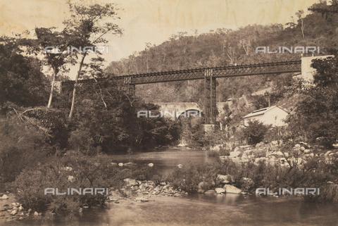 AVQ-A-003434-0028 - Atoyac railroad bridge - Date of photography: 1880-1890 ca. - Alinari Archives, Florence