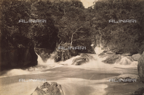 AVQ-A-003434-0029 - Hacienda de Tuxpango Falls, state of Veracruz - Date of photography: 1880-1890 ca. - Alinari Archives, Florence