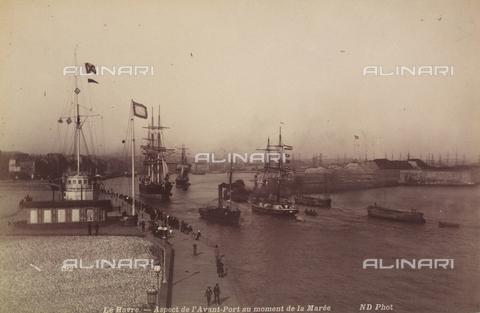 AVQ-A-003730-0029 - Il porto di Le Havre in Normandia - Data dello scatto: 1900 ca. - Archivi Alinari, Firenze