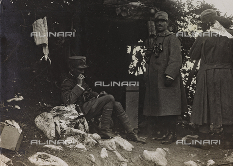 AVQ-A-003796-0171 - First World War: military observatory on Monte Nero Caporetto - Date of photography: 1915-1918 - Alinari Archives, Florence