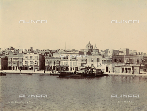 AVQ-A-003805-0034 - View of Sliema, Island of Malta - Date of photography: 1910 ca. - Alinari Archives, Florence