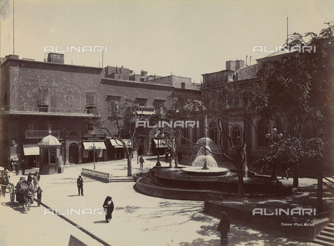 AVQ-A-003805-0038 - A square, La Valletta - Date of photography: 1910 ca. - Alinari Archives, Florence