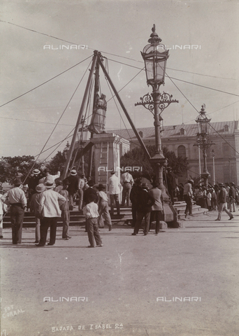 AVQ-A-004053-0072 - 'Antilles': inauguration of a statue in honor of Isabella II in Havana - Date of photography: 1910-1920 ca. - Alinari Archives, Florence