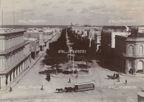 AVQ-A-004053-0082 - 'Antilles': Prado avenue in Havana - Date of photography: 1910-1920 ca. - Alinari Archives, Florence