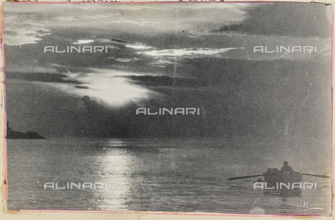AVQ-A-004294-0005 - "Evening", Viareggio - Date of photography: 1900-1910 - Alinari Archives, Florence