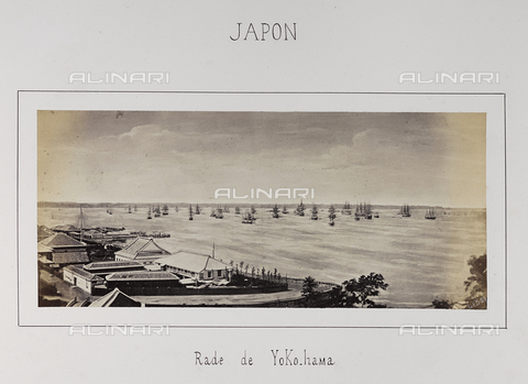 AVQ-A-004363-0009 - Album "J. D.": the port of Yokohama in Japan - Date of photography: 1866 - Alinari Archives, Florence