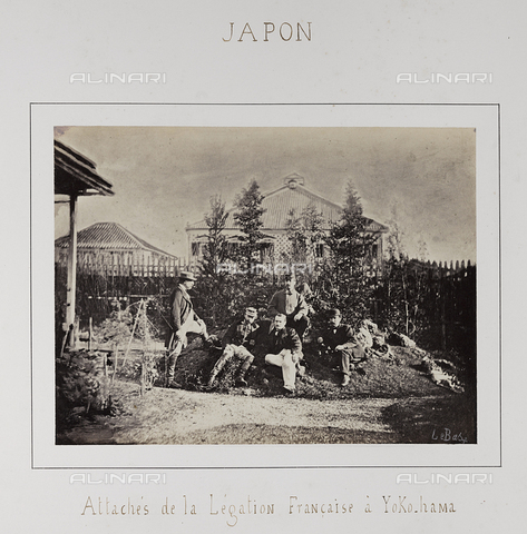 AVQ-A-004363-0010 - Album "J. D.":representatives of the French Foreign Legion in Yokohama, Japan - Date of photography: 1866 - Alinari Archives, Florence