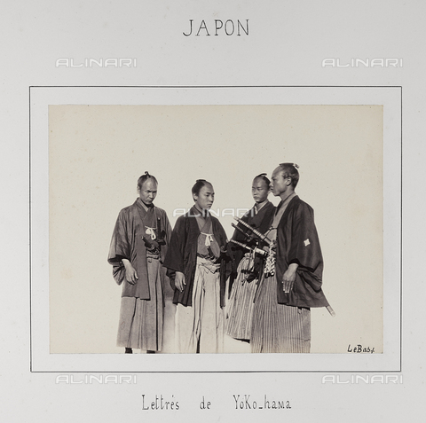 AVQ-A-004363-0011 - Album "J. D.": an indigenous group of Yokohama in Japan - Date of photography: 1866 - Alinari Archives, Florence