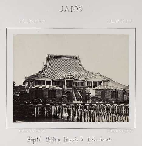 AVQ-A-004363-0013 - Album "J. D.": French military hospital in Yokohama, Japan - Date of photography: 1866 - Alinari Archives, Florence